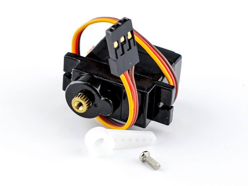 Сервомашинка Top RC 9g для планера Lightning V2, руль и высота, надежная работа, легкий монтаж, идеальна для моделей