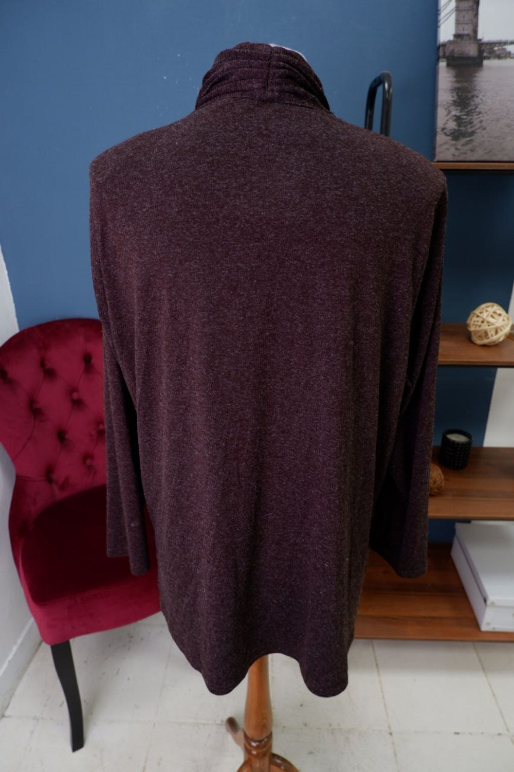 Кардиган Белый Лотос повседневный 50-52 размер