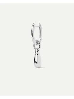 Одиночная серьга Jupiter Серебро 925 пробы покрытое родием