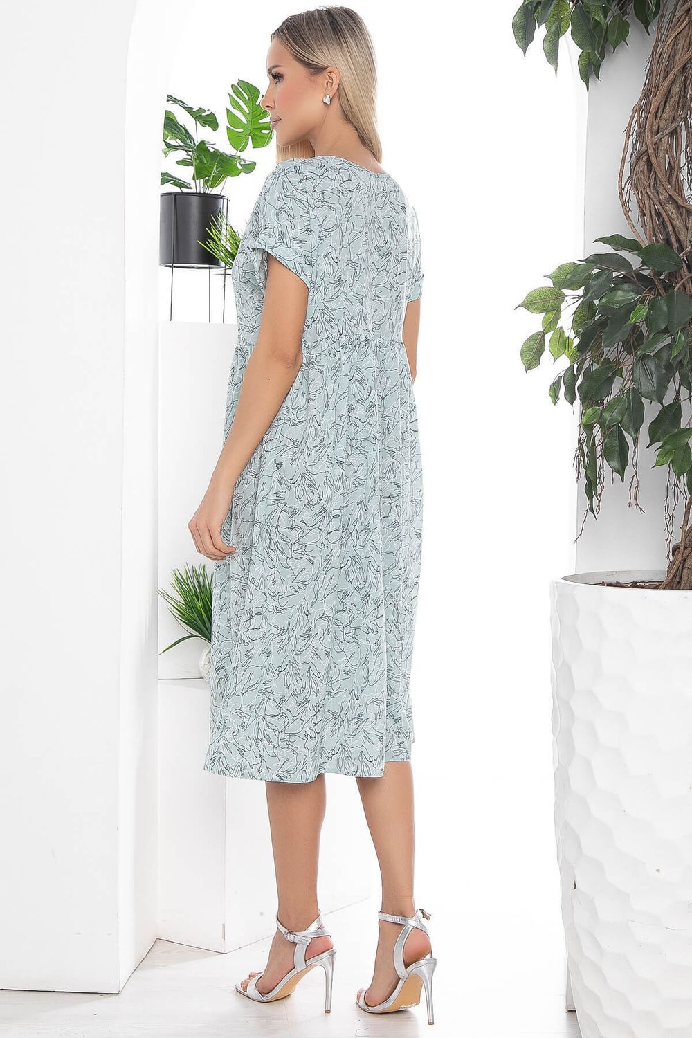Платье Амината мятное П10211 LT Collection (Акция)