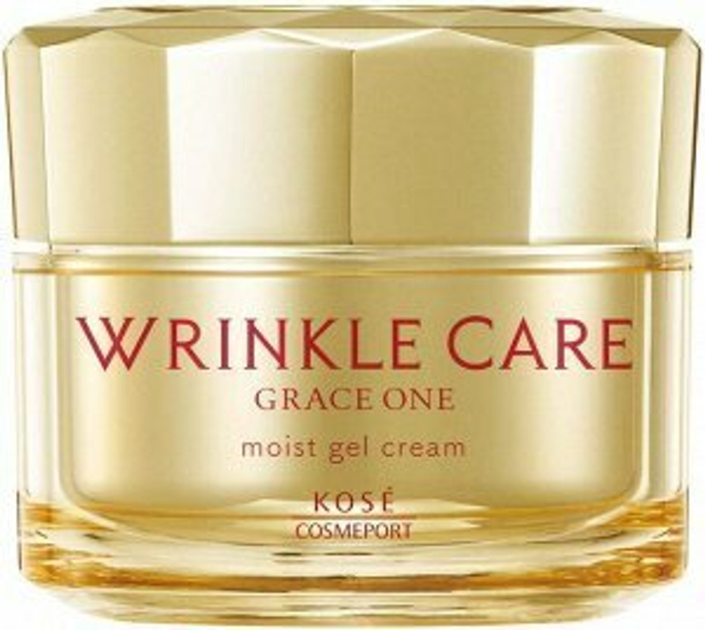 KOSE Grace One Wrinkle Care Moist Gel Cream – увлажняющий гель-крем для сокращения возрастных морщин