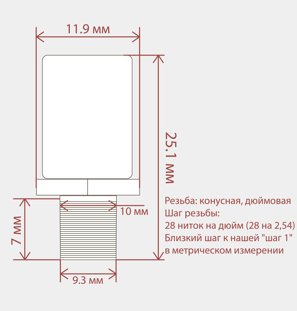 Сапун редуктора моста JAC 7935