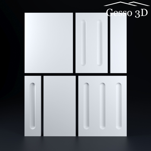 Гипсовая панель Uno-4