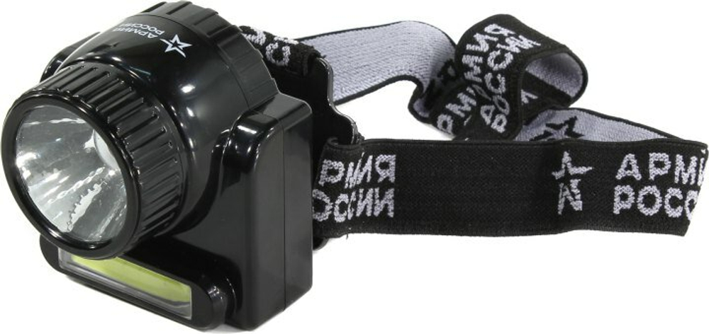 Налобный фонарь ЭРА Армия России GA-501 Гранит черный
