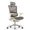 Кресло EXPERT 2 SAIL HSAM 01-G (подлокотник 6D(360), подголовник 5D,сетка серая / каркас светлый)