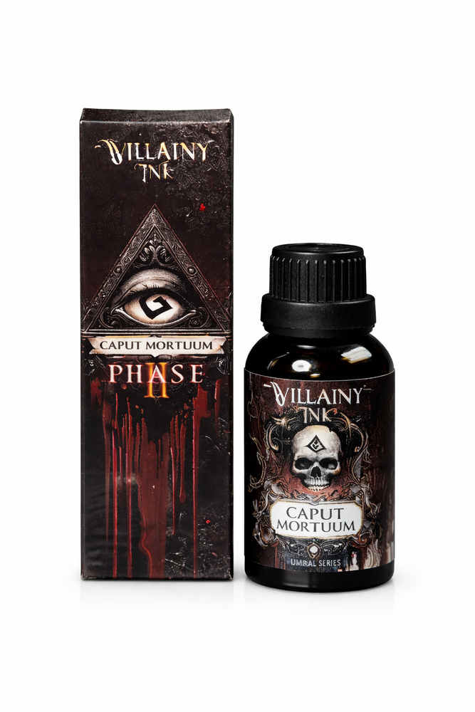 Villainy Ink Enamels - Caput Mortuum