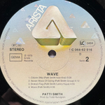 Patti Smith Group ‎– Wave (Германия 1979г.)