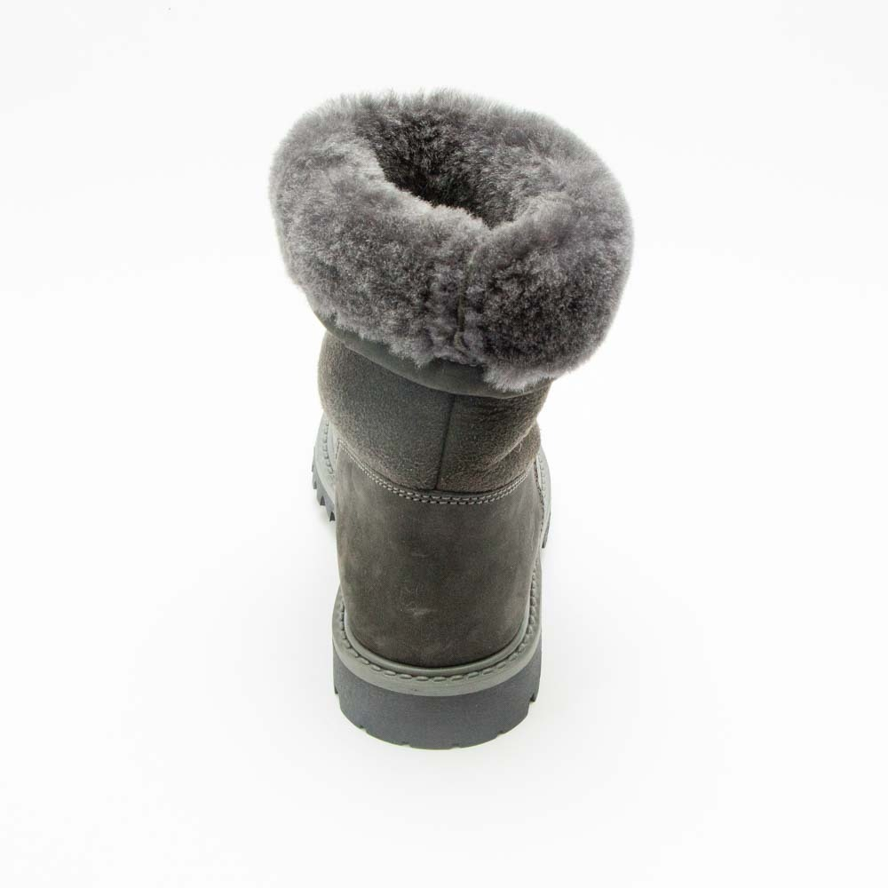 Полусапоги (мех) ZECCHINO D`ORO Серый (Девочка)