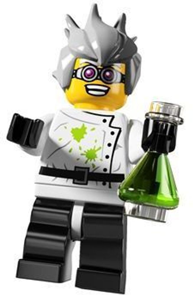 Минифигурка LEGO 8804 - 16 Сумасшедший учёный