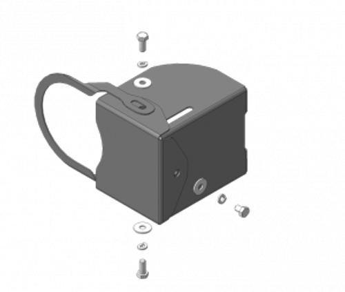 Защита Датчика. 2 мм, Сталь. для Mercedes Actros 2008-2016, Mercedes Actros 2016-2020, Mercedes Arocs 2020-н.в. MOTODOR.21205