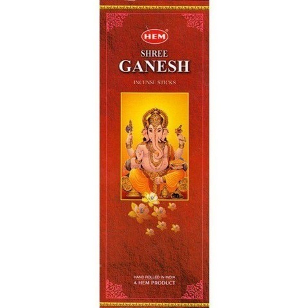 HEM Shree Ganesh шестигранник Благовоние Шри Ганеш