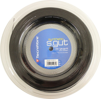 Теннисные струны Tecnifibre Synthetic Gut (200 m) - черный