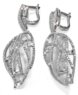 Серьги "Эстерелла" из серебра 925-й пробы