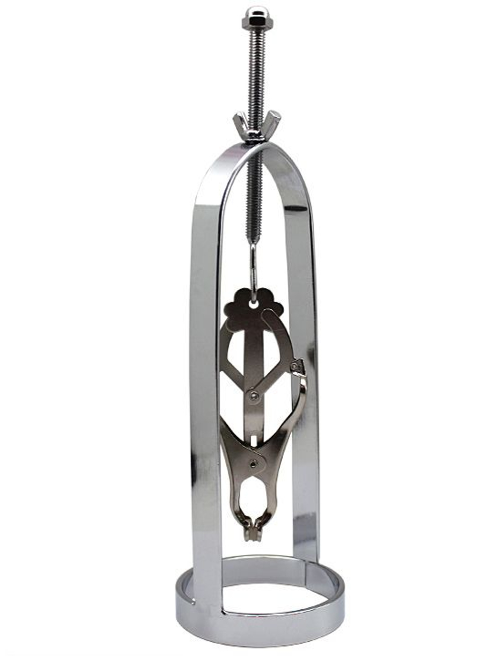 Серебристые растяжки для сосков (Цвет: серебристый)