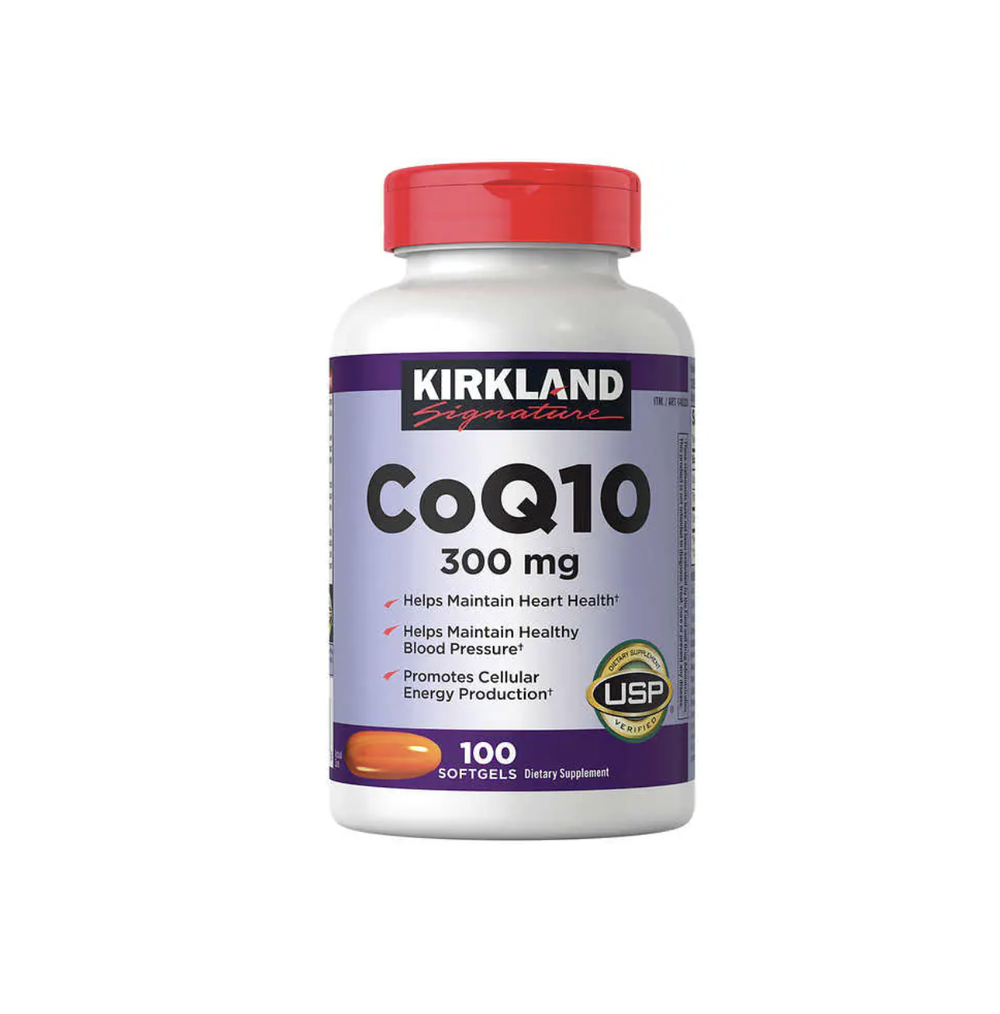 Kirkland Signature CoQ10 300 мг, 100 мягких таблеток