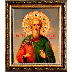 Богдан (Феодот) Римский мученик. Икона на холсте.