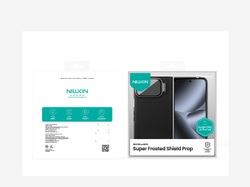 Чехол с защитной откидной крышкой для камеры на Google Pixel 10 Pro Fold, серия Super Frosted Shield Prop (версия с прозрачной крышкой объектива) от Nillkin