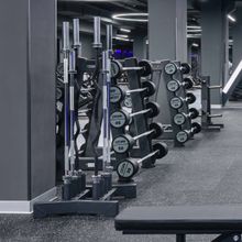 A3010 Вертикальный держатель для олимпийских грифов (на 8 шт) TANGEN