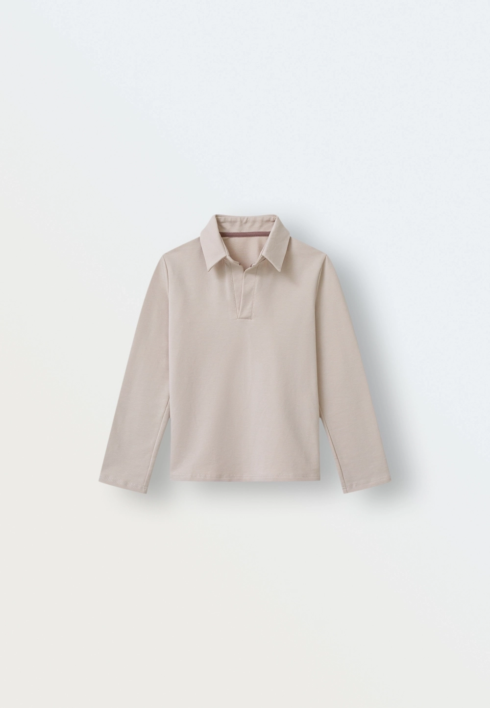 Поло с длинным рукавом (топленое молоко)