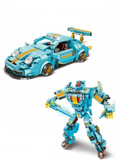 Конструктор minGDi "  Спорткарт Porsche 911 " (2 в 1), 510 деталей