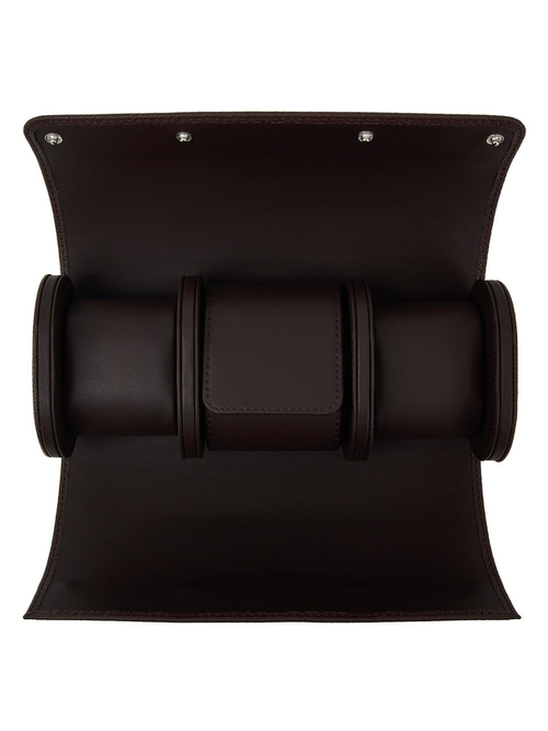 Кейс для часов M шоколадного цвета