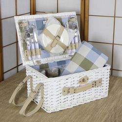 HOLYDAY BASKET Набор для пикника на 4 персоны с пледом