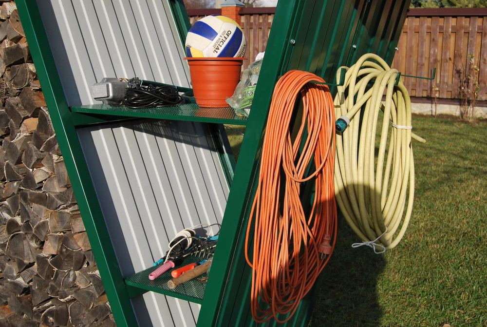 Садовый органайзер - дровница GreenStorage коричневый