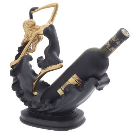 GAEM Подставка для бутылки "Девушка", L27 W13,5 H32 см