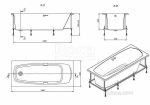 Ванна Roca Sureste ZRU9302778 150х70