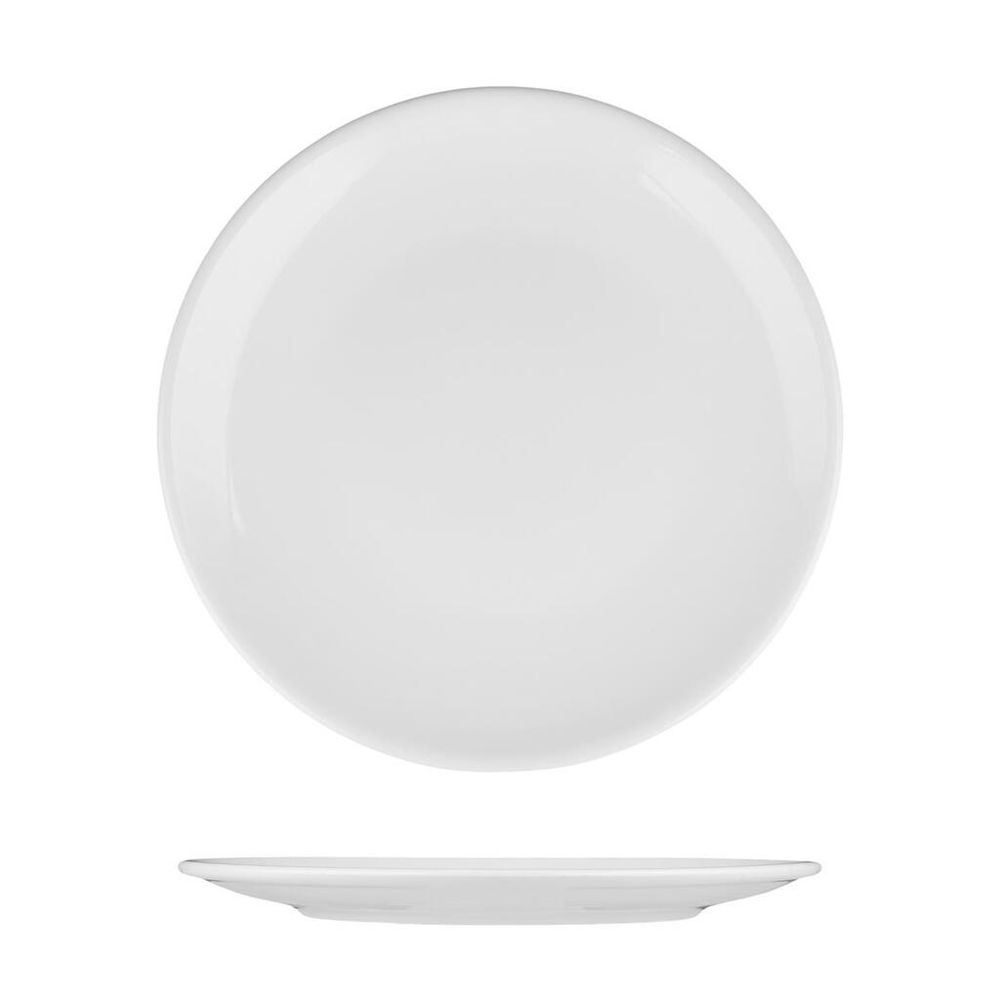 Тарелка d 23 см без борта белая фарфор P.L. Proff Cuisine [6]