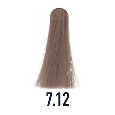 7.12 крем-краска ICE Demi-Permanent блонд пепельно-фиолетовый - 100 мл.