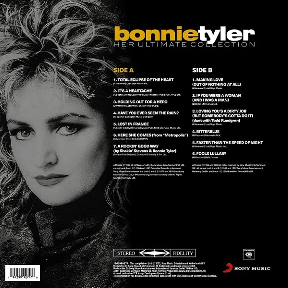 Bonnie Tyler / Her Ultimate Collection (LP)