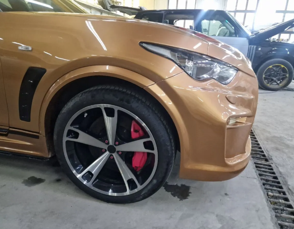 Бампер передний infiniti QX70 FX37 кузов S51