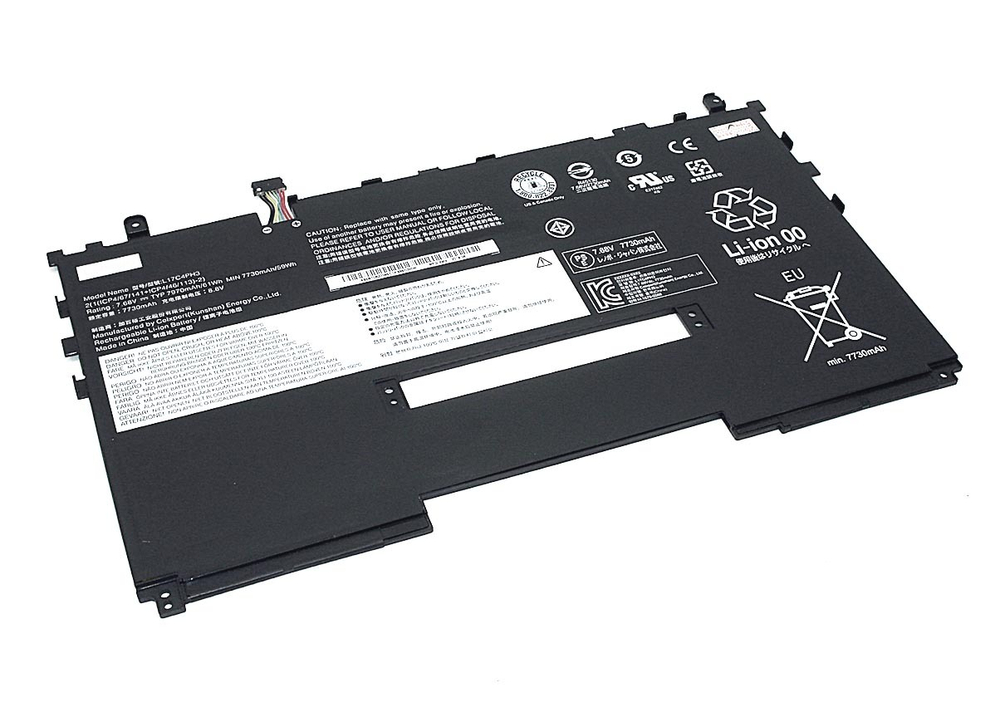 Аккумуляторная батарея для ноутбука Lenovo Yoga C630 (L17S4PH3) 7,68V 7820mAh