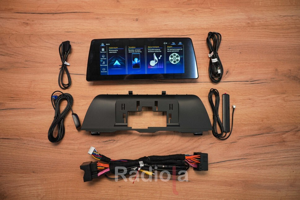 Магнитола для BMW 5-серия F10 2010-2013 CIC - Radiola RDL-6278-L монитор 10.25" на Android 13, 8+128Гб, CarPlay, 4G SIM-слот