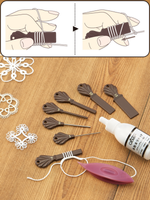 набор гребней для плетения фриволите Clover