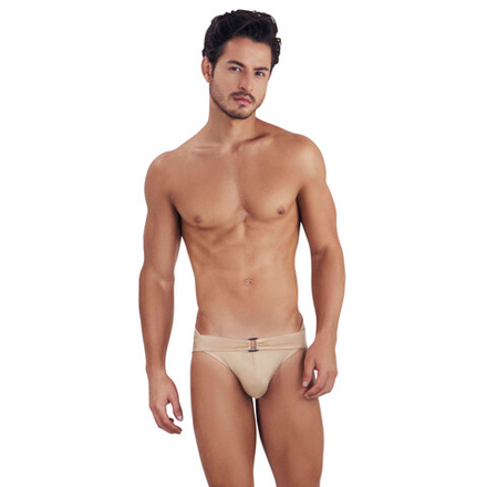 Мужские трусы брифы золотистые Clever Moda FLASHING BRIEF 145402