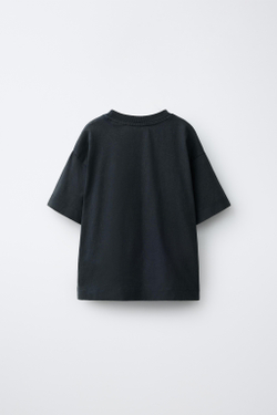 ZARA ФУТБОЛКА С ПРИНТОМ BLINK-182 ©, АНТРАЦИТОВО-СЕРЫЙ