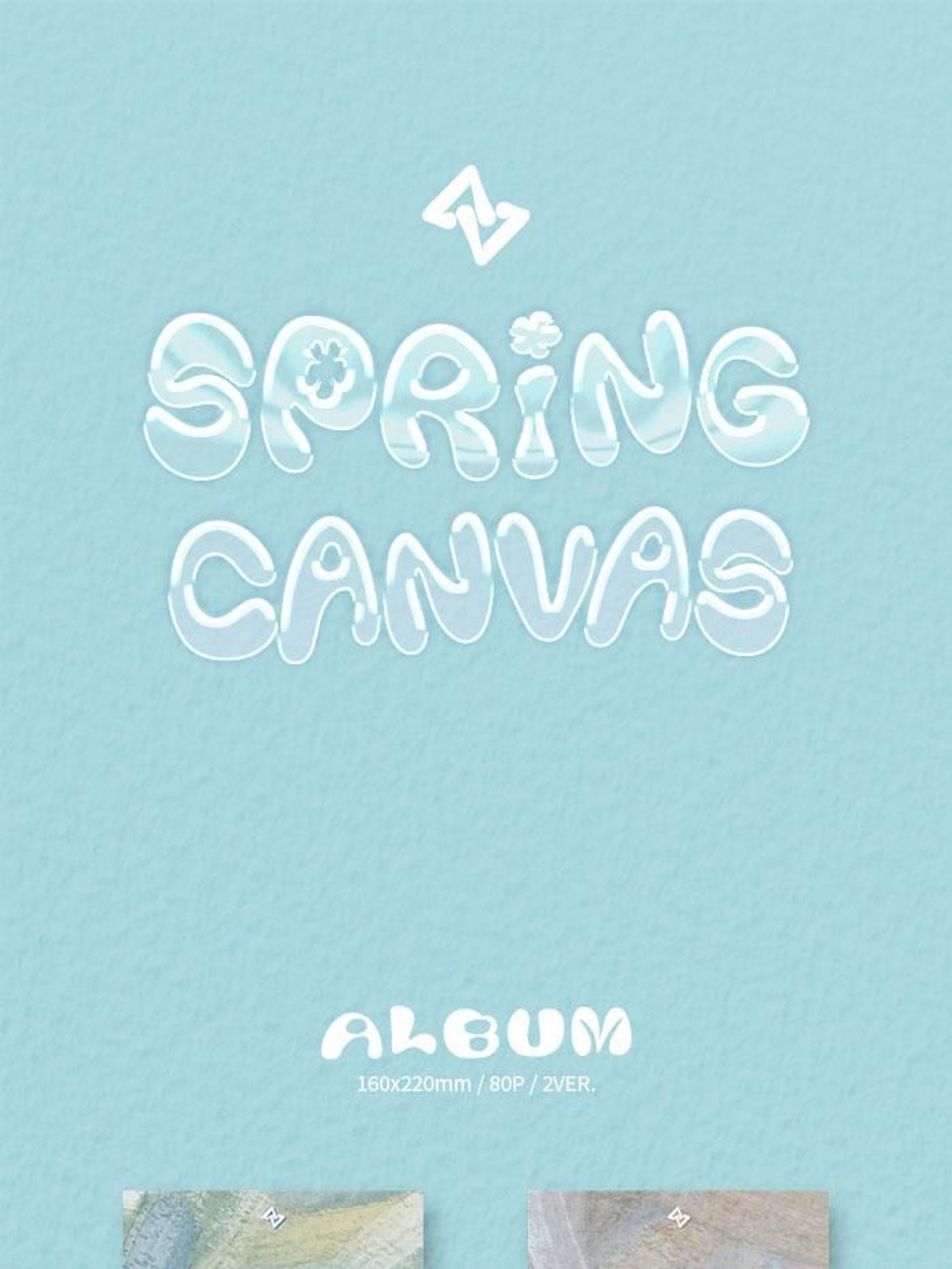 Альбом SEVENUS - SPRING CANVAS 1st Mini Album 2 Version SET