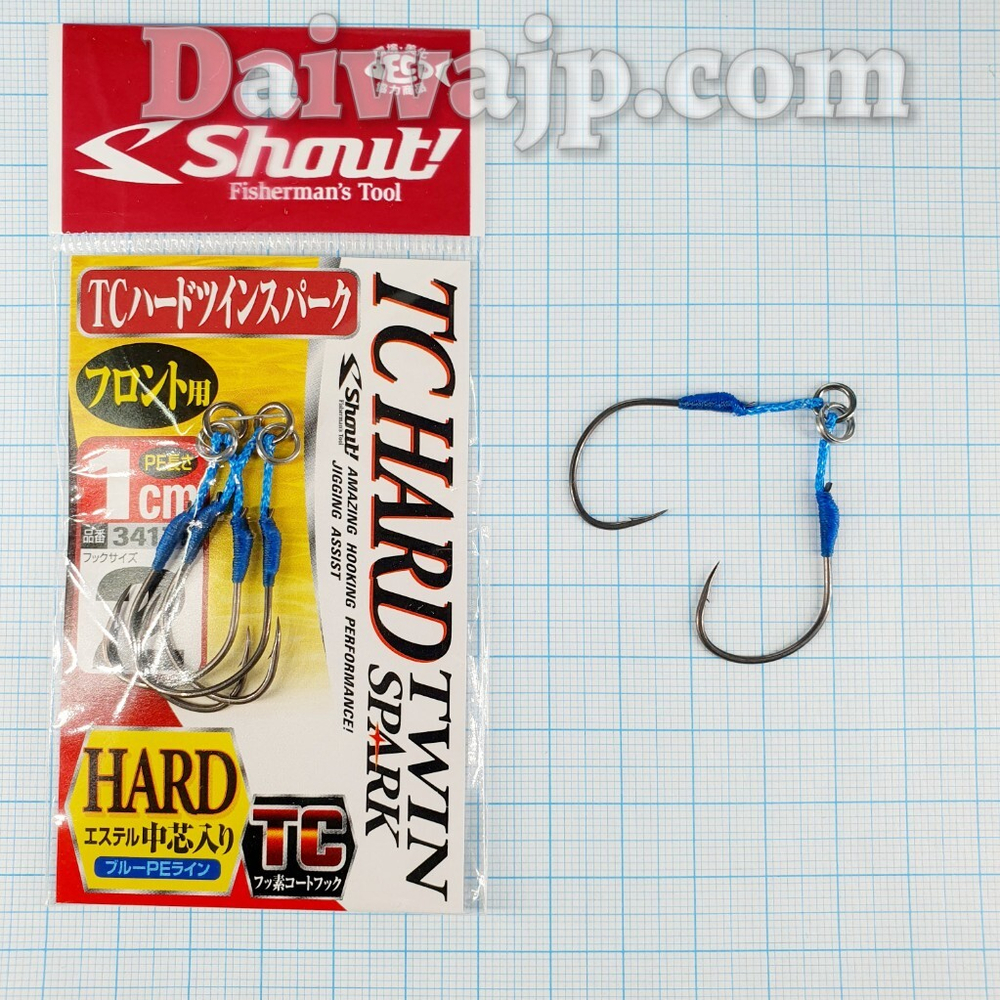 Крючки SHOUT TC HARD TWIN SPARK