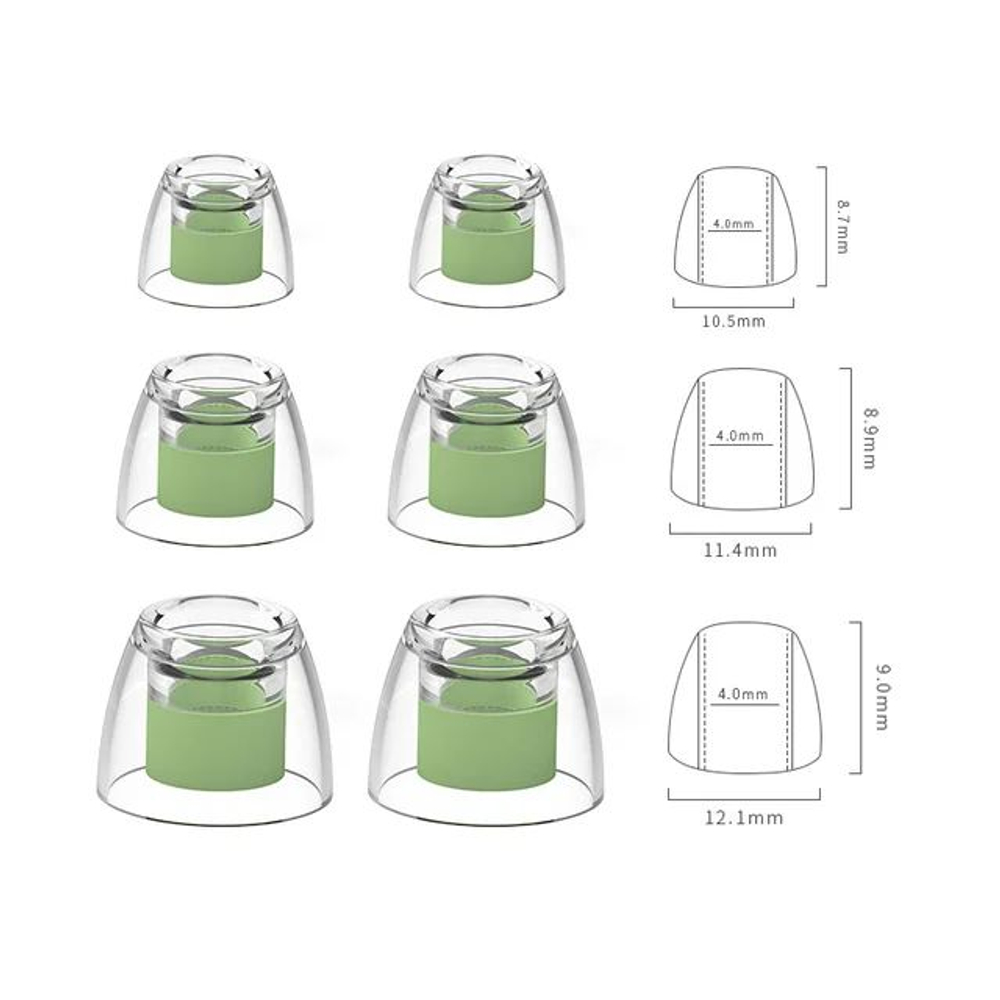 Амбушюры ZHulinniao Zhu Rythme Bamboo tips S, M, L