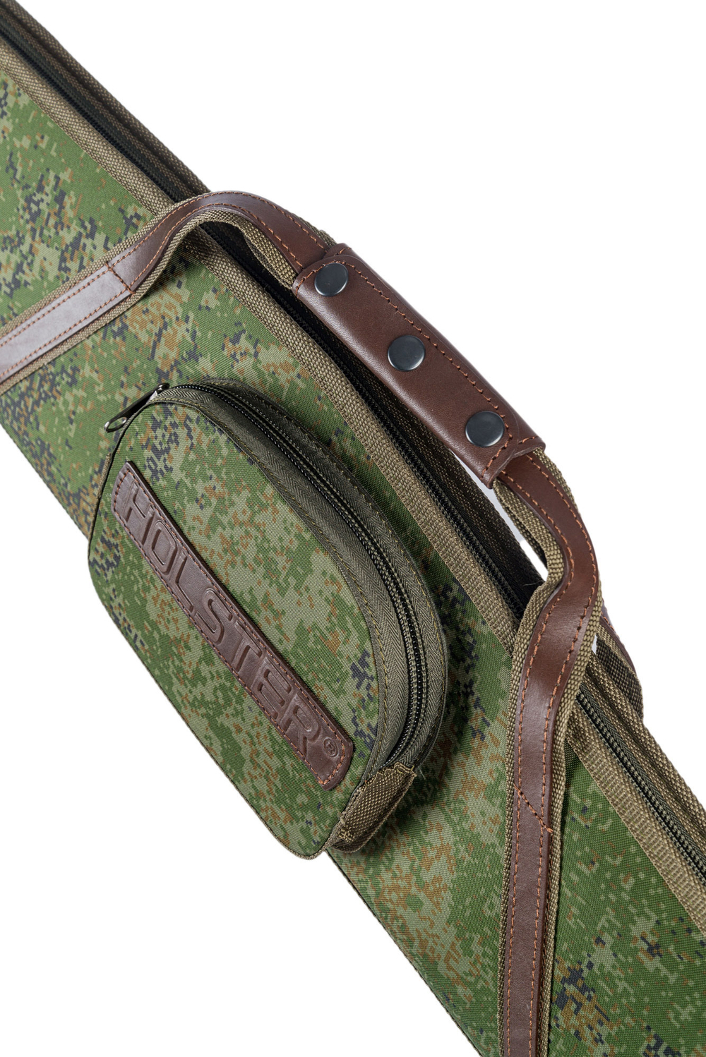 Кейс 125 без оптики HOLSTER CLUB / кожа / цифра, Хольстер