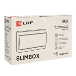 Щит распределительный ЩРН-П-15 "SlimBox" белая дверца IP41 EKF