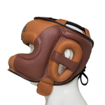 Шлем боксерский LEADERS LS с бамперной защитой HERITAGE BR/BG