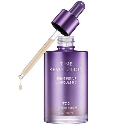 Ночная восстанавливающая сыворотка с пробиотиками Missha Time Revolution Night Repair Ampoule 5X, 50мл