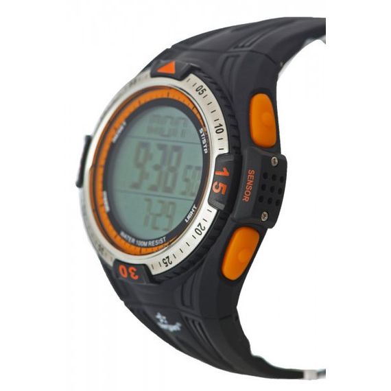 Водонепроницаемые мужские часы глубиномеры для дайвинга Sargan Вектор 100М Orange Оранжевые