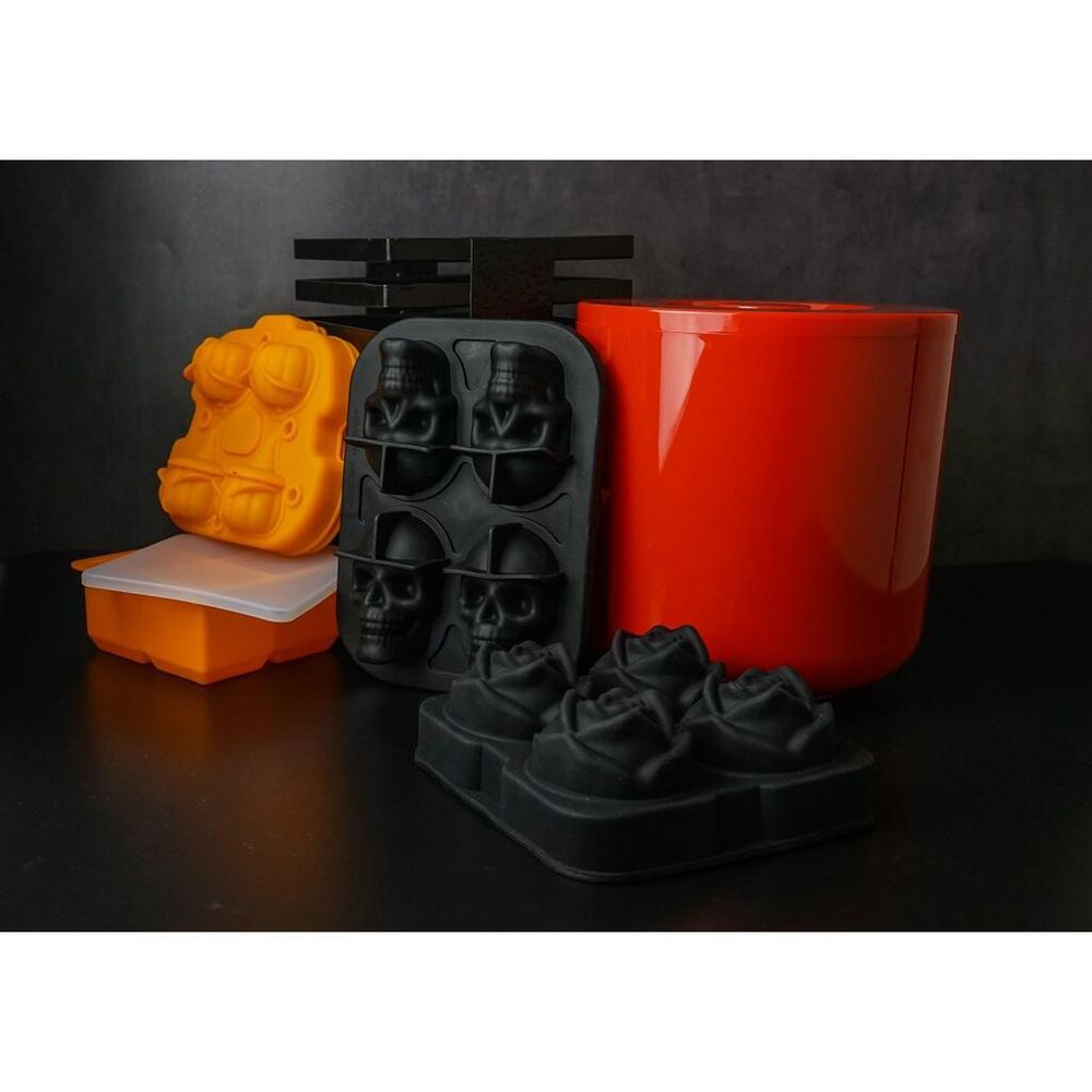 Емкость Ведро для льда 4 л d 17,8 см h19,1 см пластик с крышкой P.L.- Barbossa