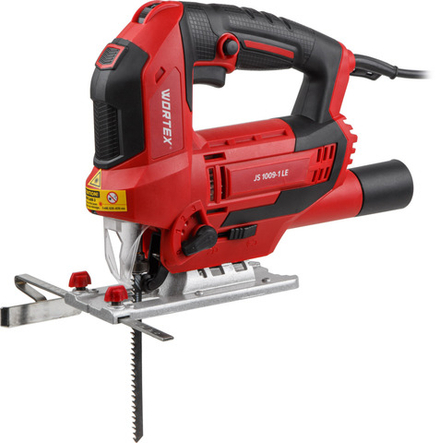 Лобзик электрический WORTEX JS 1009-1 LE в кор. 850 Вт, 500-3000 ход/мин, пропил до 100 мм