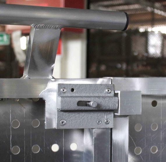 Люлька подвесная алюминиевая MEGAL ЛПА - 4/1