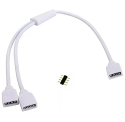 Разветвитель коннектор 4Pin для RGB светодиодных лент 10 мм